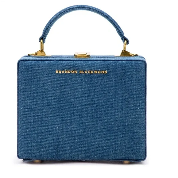 Brandon Blackwood denim mini Kendrick trunk - Picture 3 of 7